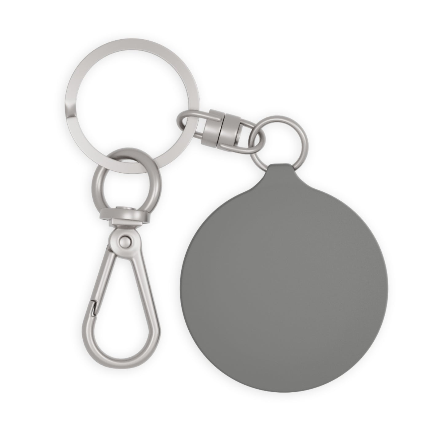 Bear Face Keyring Tag — Cute Cartoon Bear Keychain for Kids & Gifts