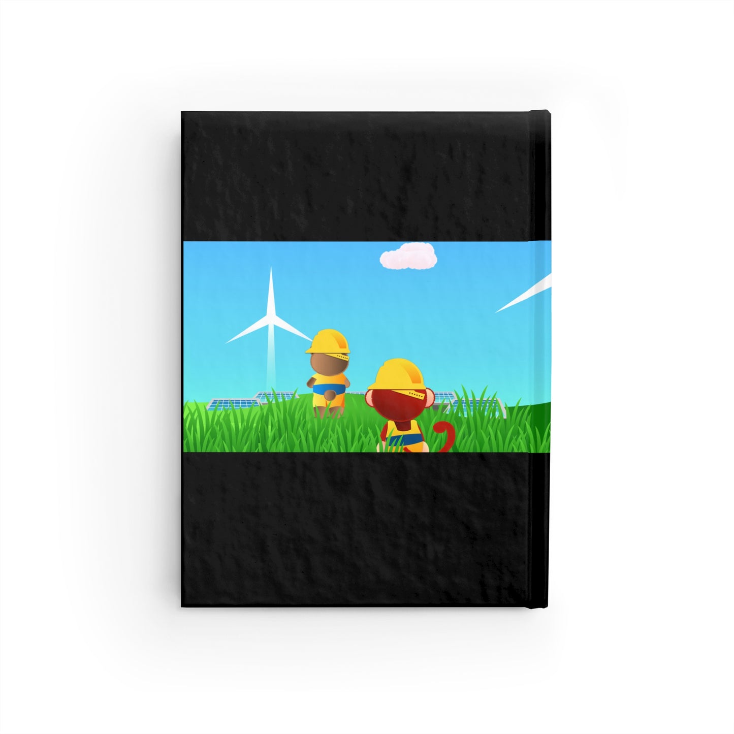 WizerBot™ Blank Journal for Young Engineers (School Supplies)