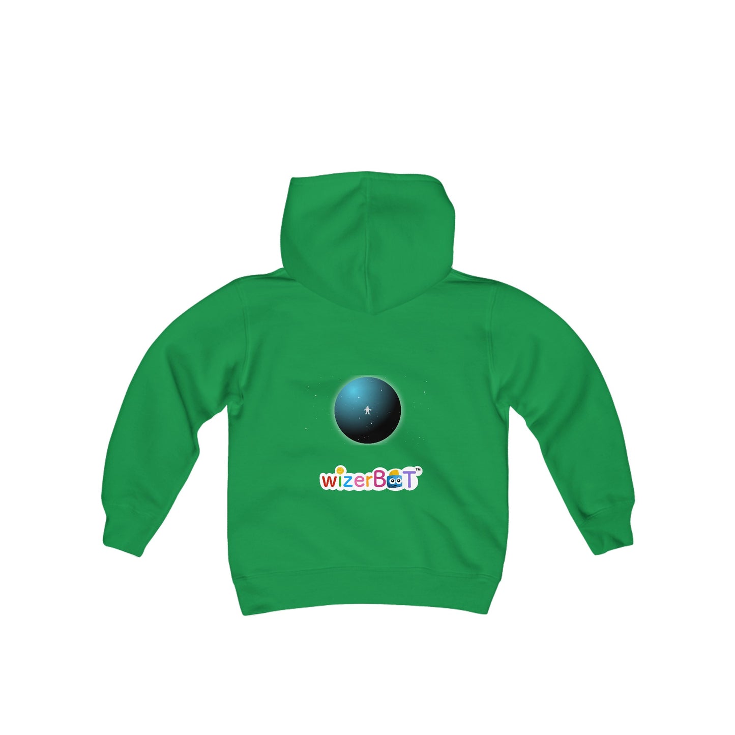 WizerGear: WizerBot™ Youth Heavy Blend Hooded Sweatshirt